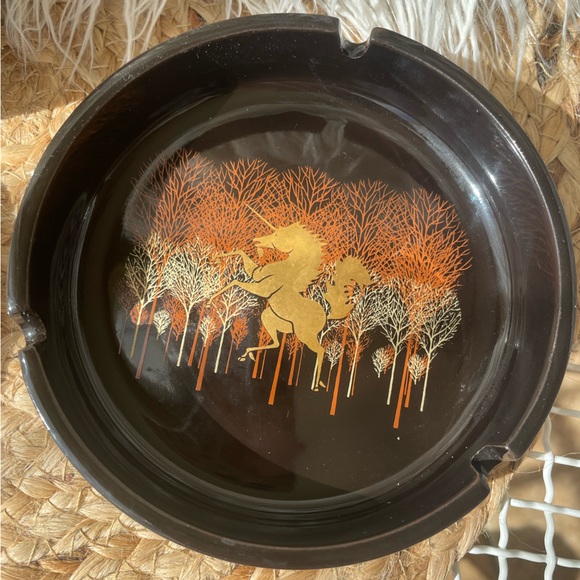 MCM • Retro • Otagiri Unicorn • Coasters • Bud Vase • Ashtray - Picture 2 of 6